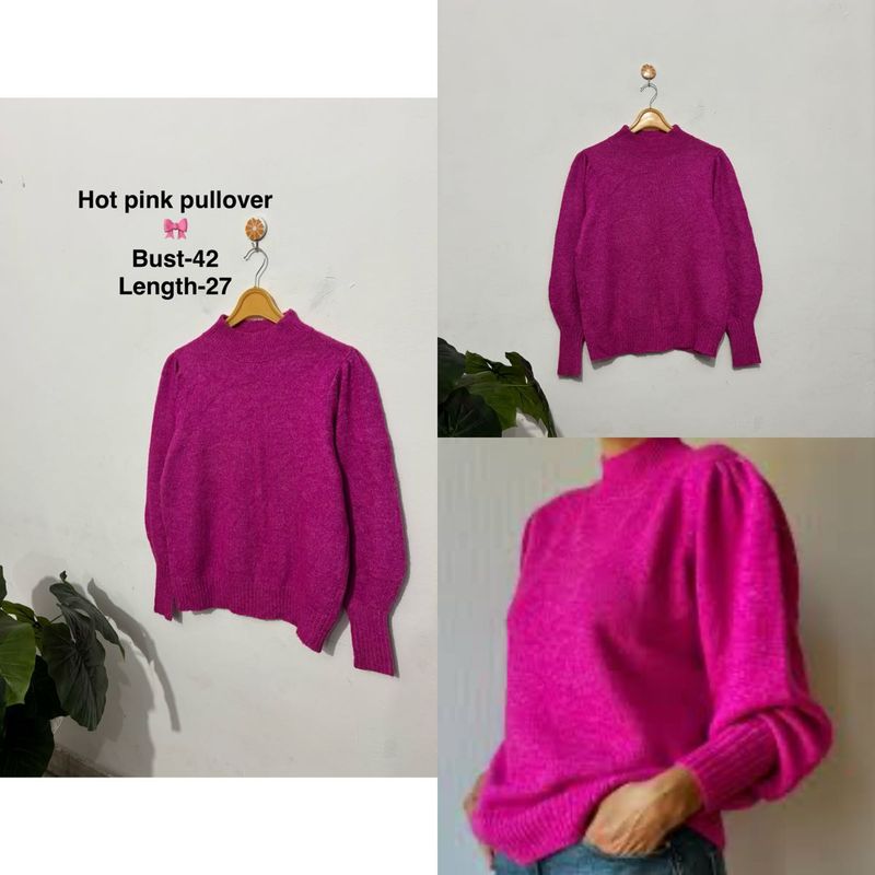 Hot Pink Cardigan