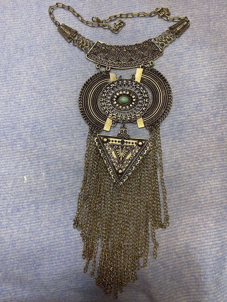 Boho Oxidised Silver Jewellery (Artificial)