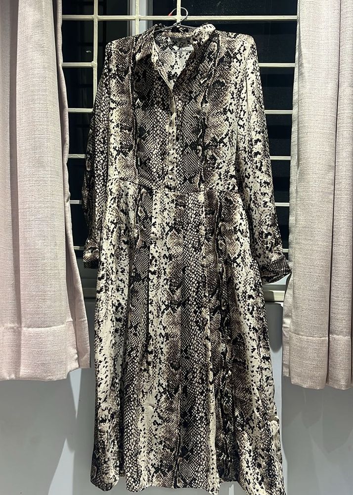 Cheetah Print Dress