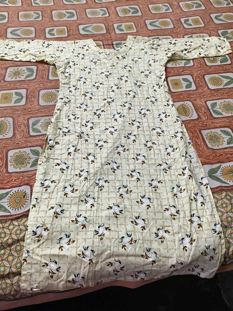 Floral Print Kurti