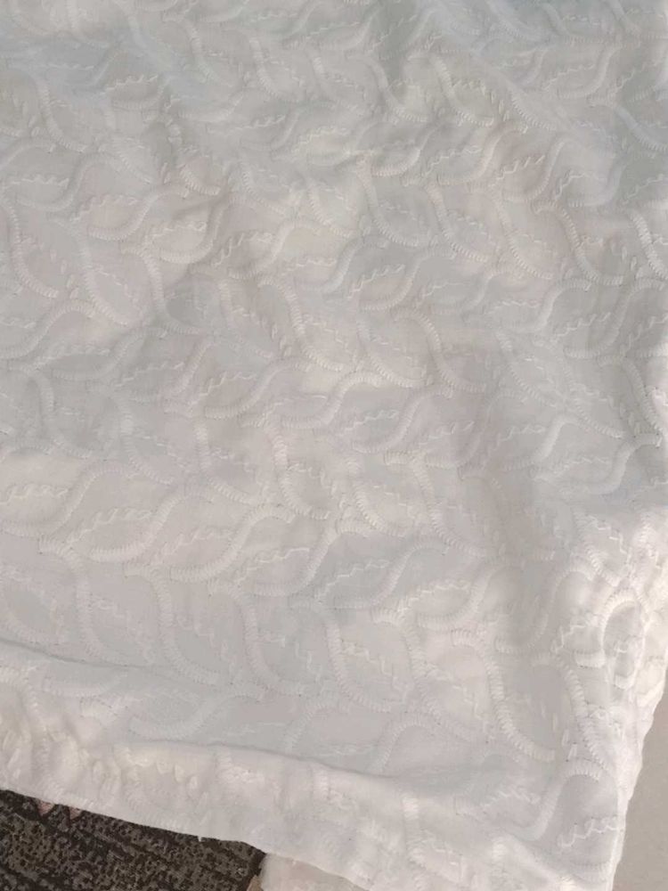 Kurti In Chikankari Clothe