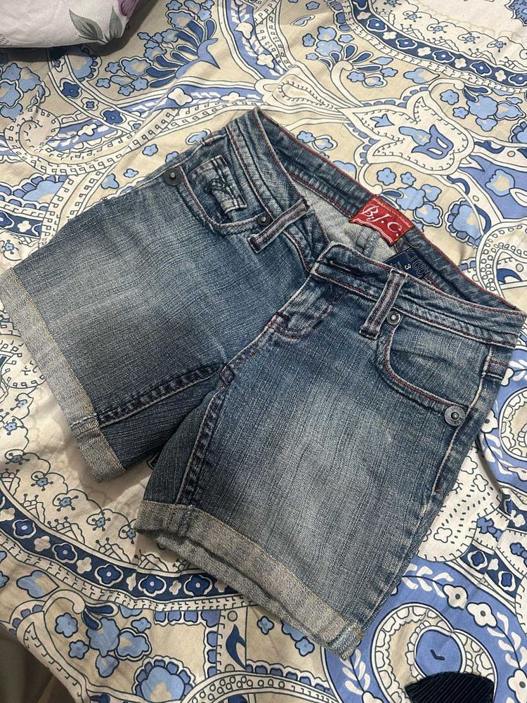 New Denim shorts