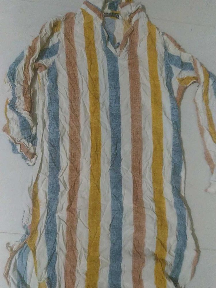 Huge Sale 🔴 🔴 😁 Striped V-Neck Tunic Top
