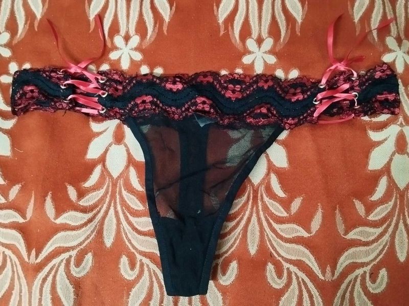 Red &amp; Black Panty