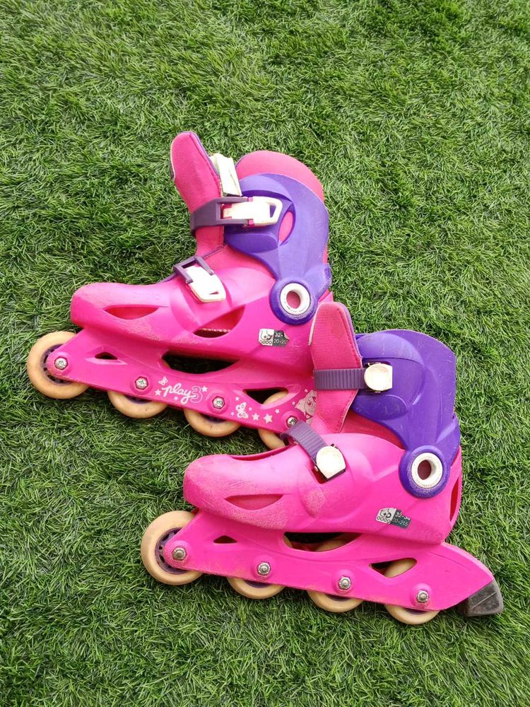 Pink Rollerskates