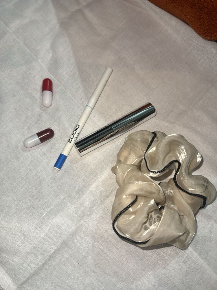 Makeup Bundle: Zudio Kajal, Mascara &amp; Accessories