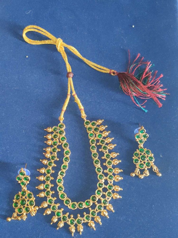 Green Stone New Necklace