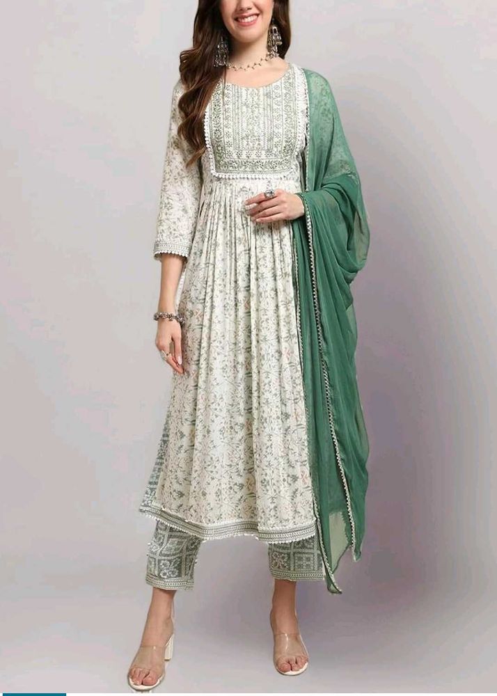 Elegant Printed Kurta Set