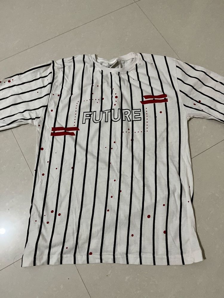 Striped FUTURE Tee