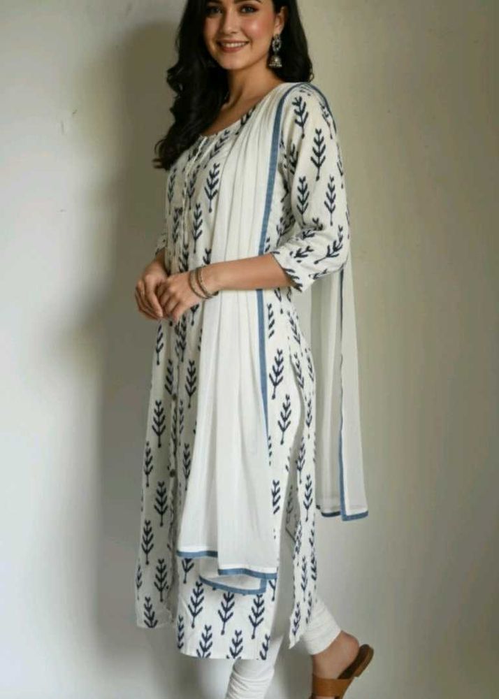 Elegant Printed Kurta Set