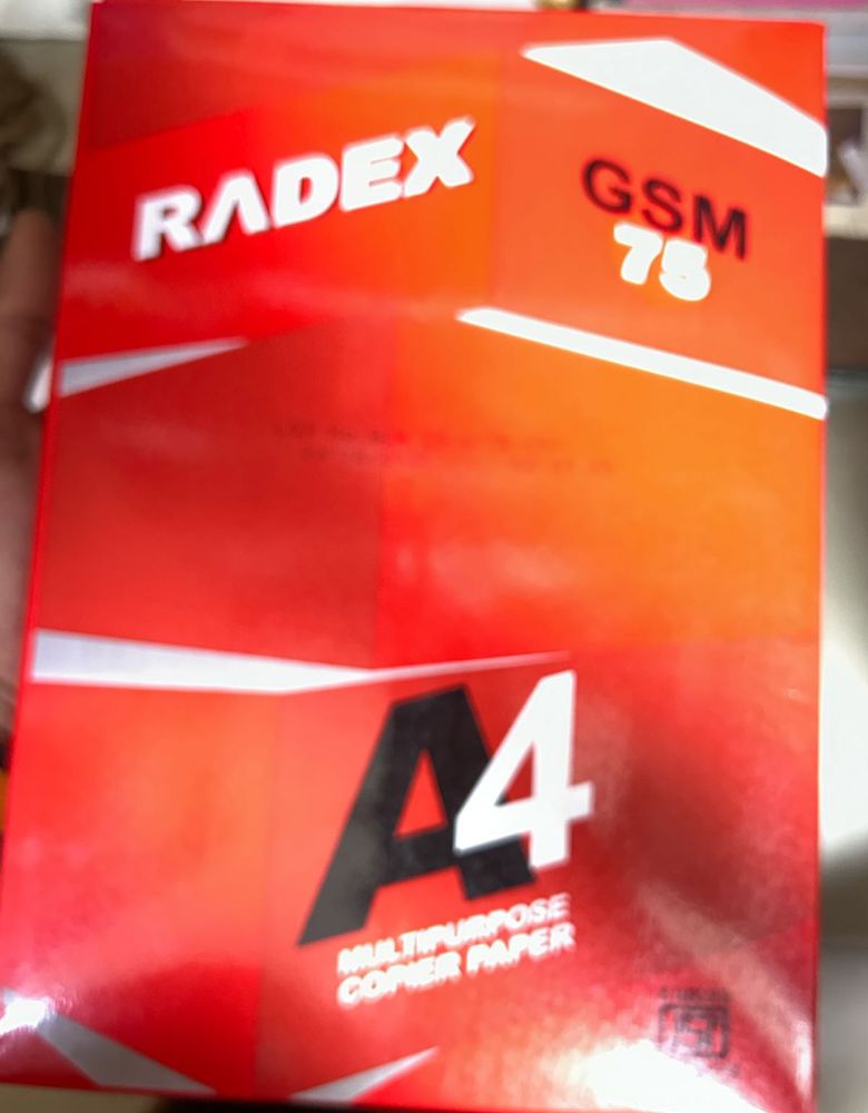Radex A4 Multipurpose Paper -78 GSM 500 Nos