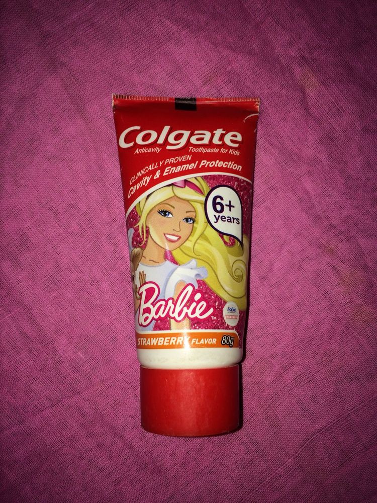COLGATE Barbie ~ Strawberry Flavor