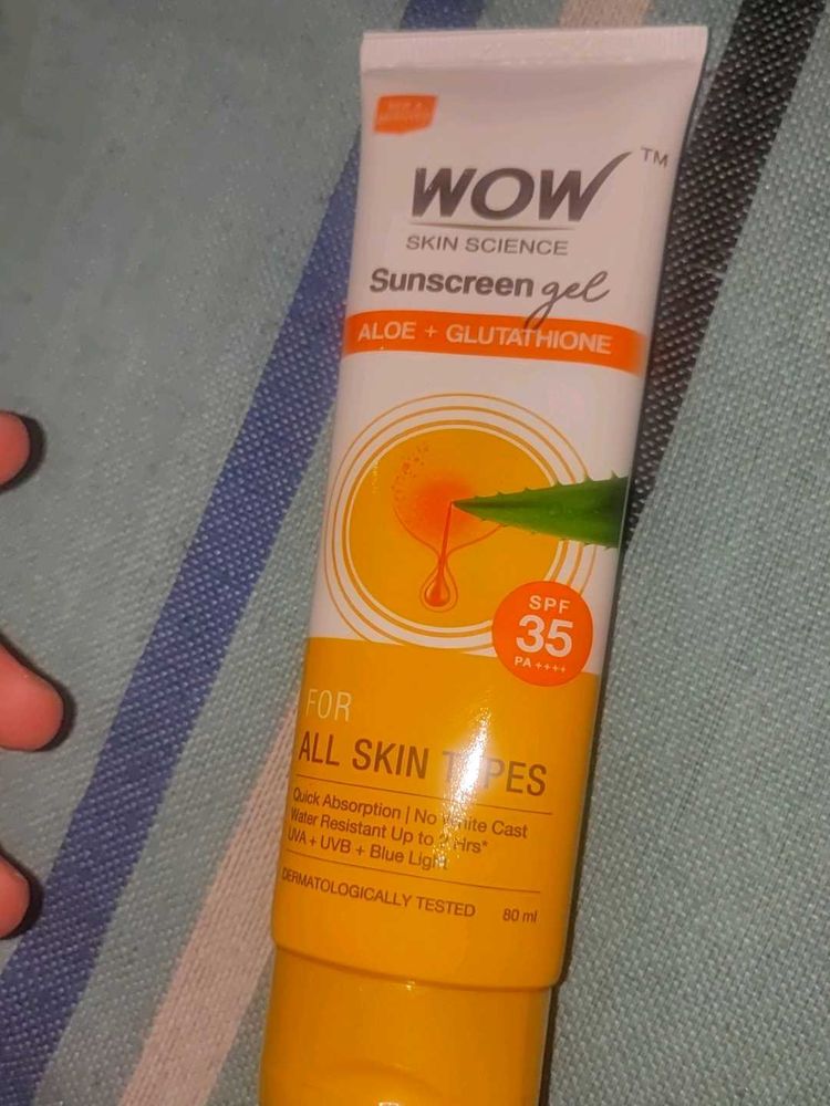 Wow Sunscreen Gel