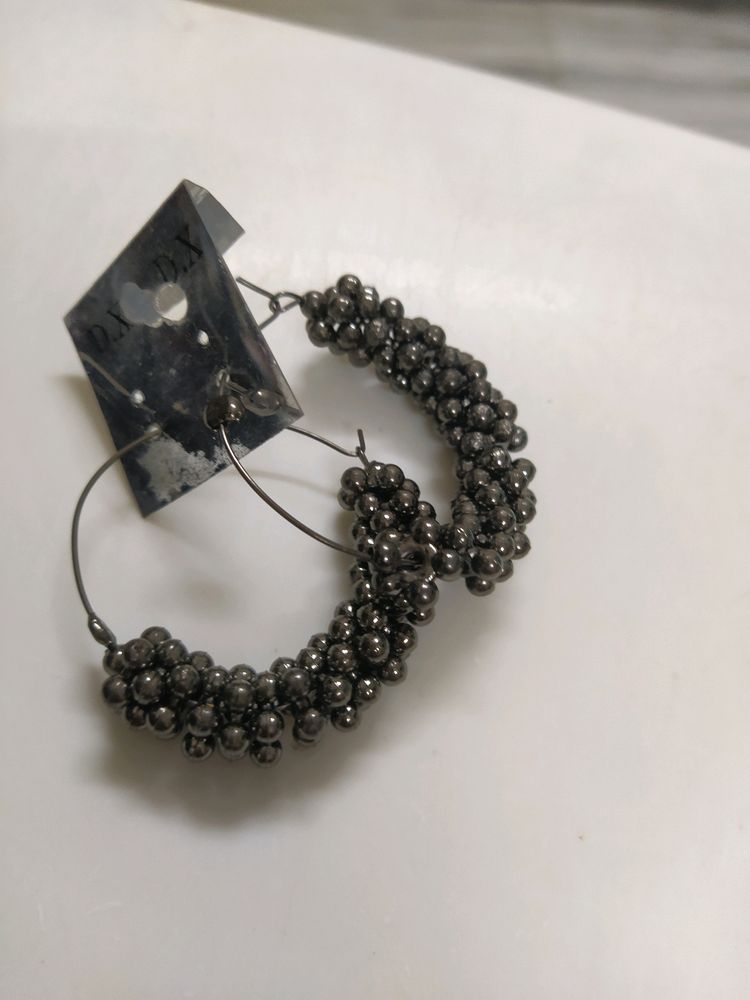 Black Earrings Western