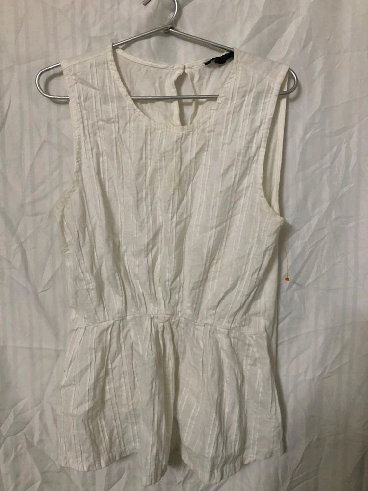 J.CREW Cotton white top