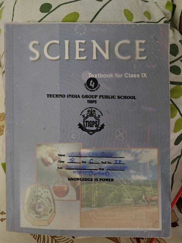 NCERT Science Book Class 9