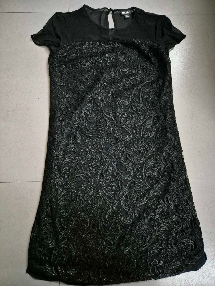 DKNY Black lace Dress