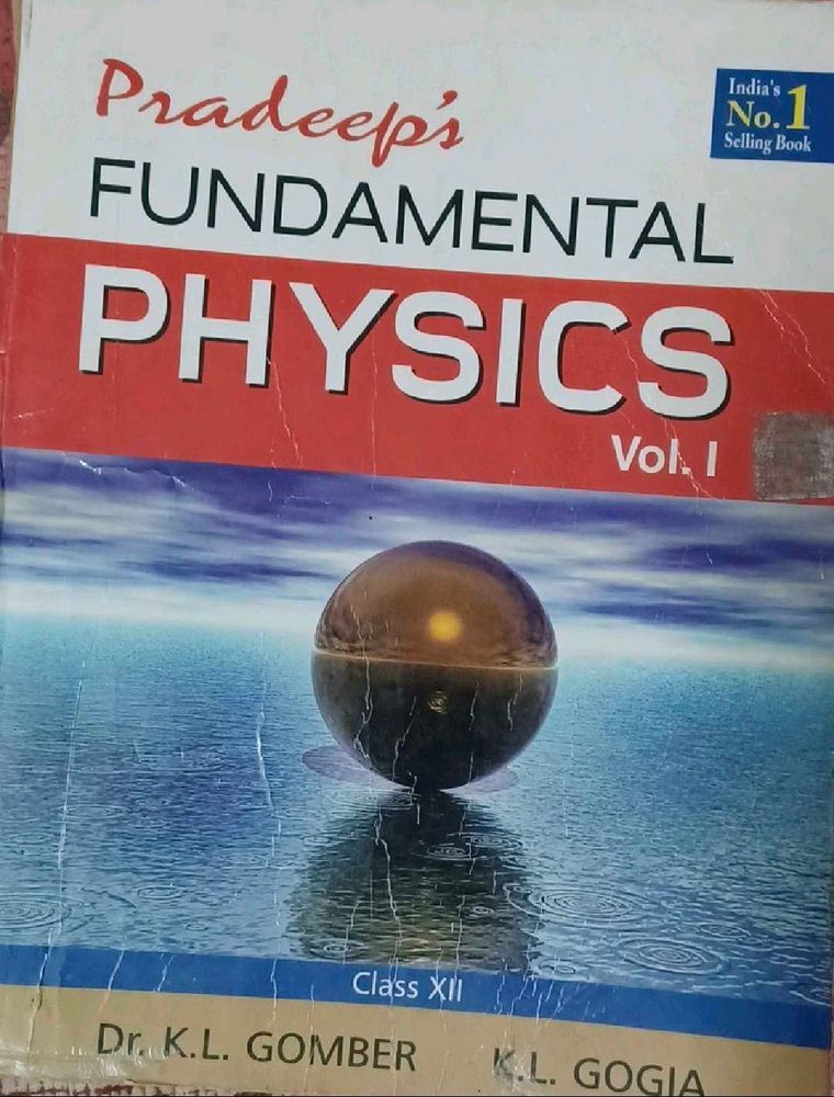 PRADEEP PHYSICS CLASS 12 VOL1&amp;2