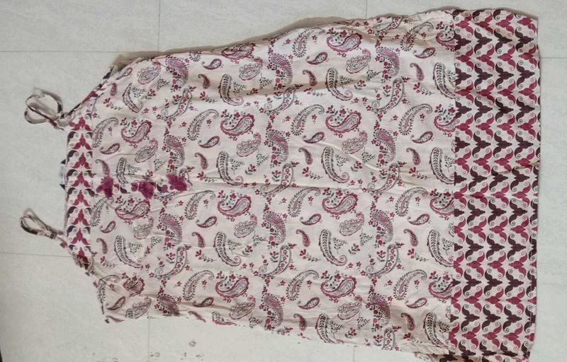 Paisley Print Summer Dress