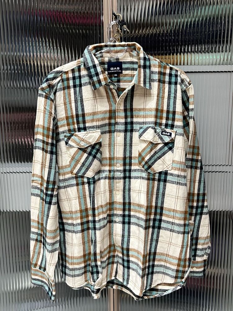 GAS Plaid Flannel Shirt
