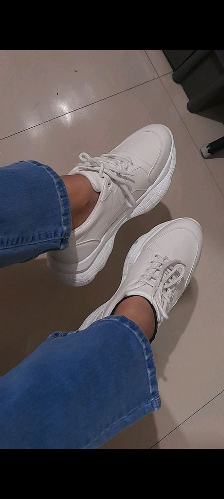 white shoes