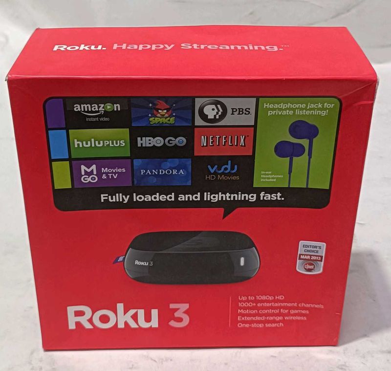 Roku 3 4200r Streaming Media Player