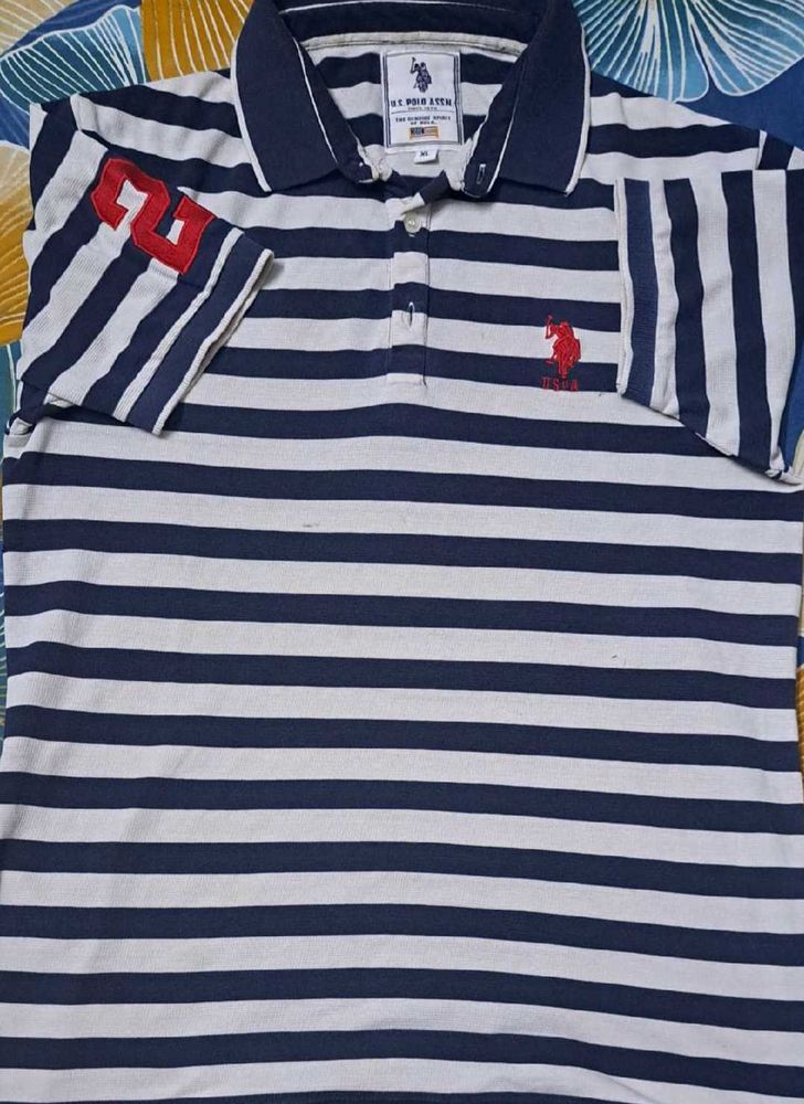 US Polo Striped T Shirt