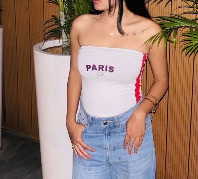 H&amp;M 'Paris' Tube Top