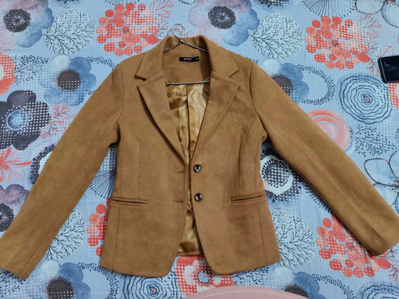 Women Brown Blazer
