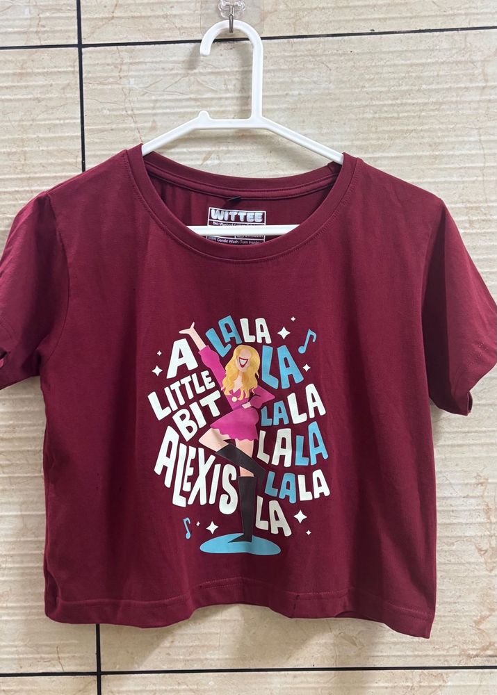 Wittee A Little Bit Alexis Tee + Blue Tshirt Combo