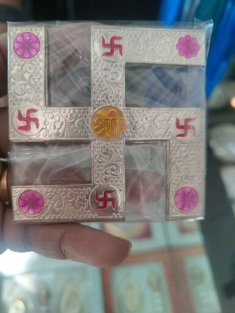 Pure Silver Swastik