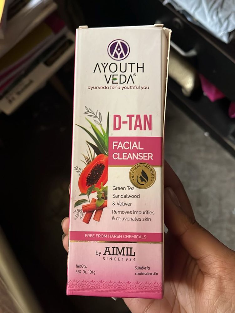 AYOUTH VEDA D-TAN FACIAL CLEANSER