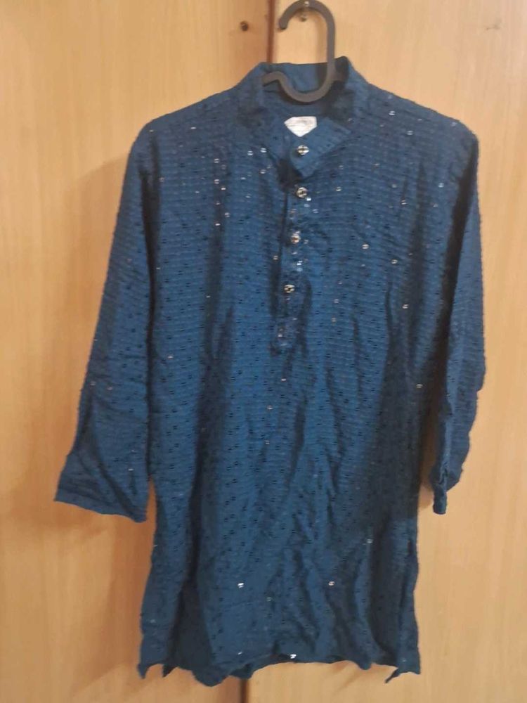 Stylish Blue Kurta