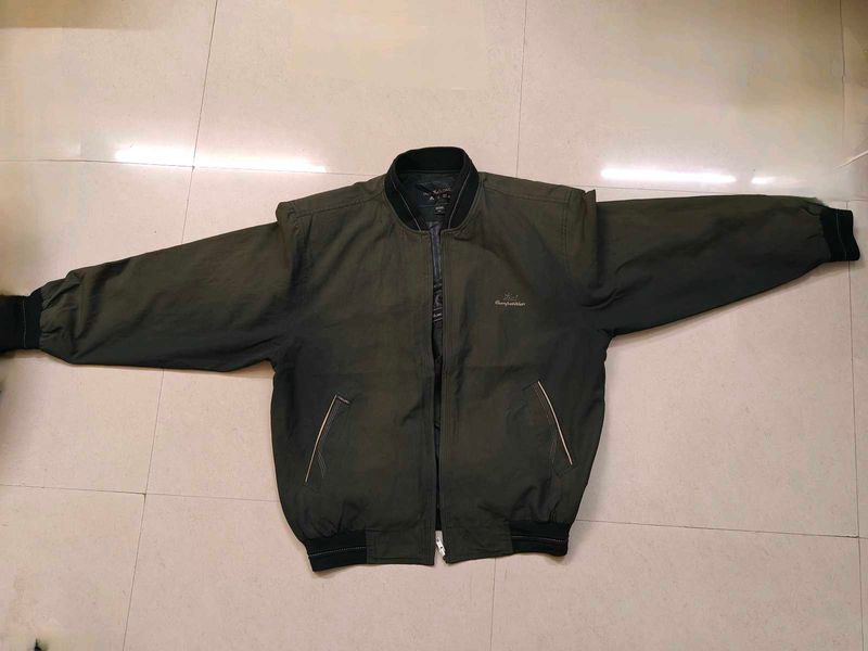 STYLISH KOREAN OLIVE GREEN JACKET
