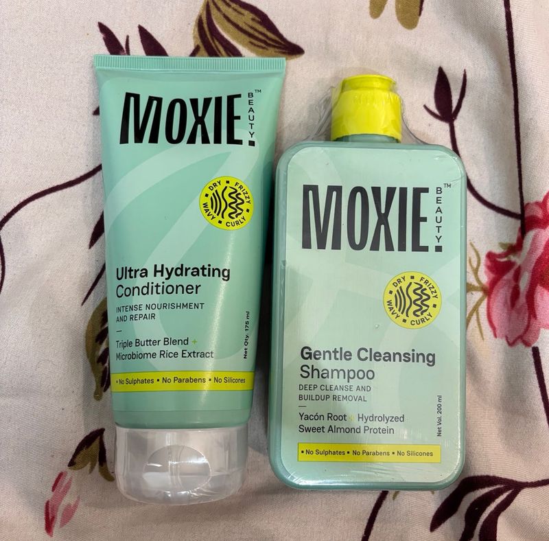 Moxie Combo : Shampoo, Conditioner, Hair Serum