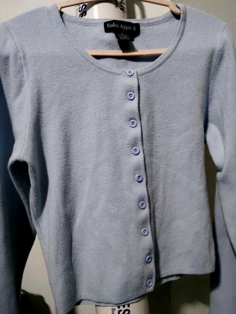 Cute Blue Cardigan