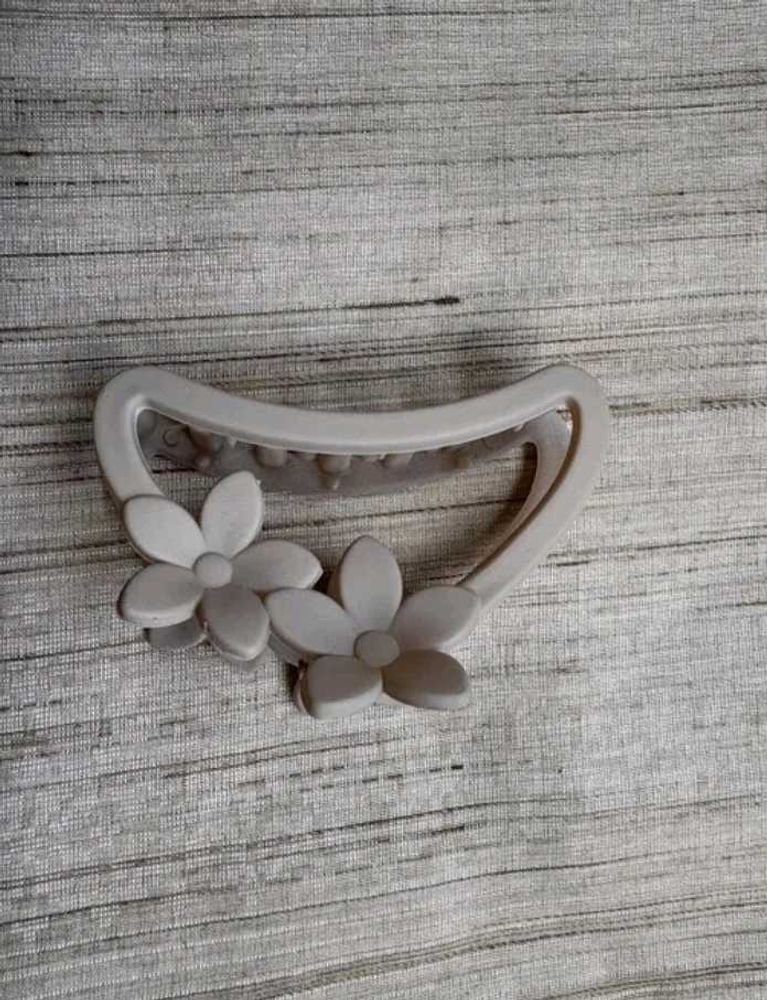 Floral Flower Hair Claw Clip