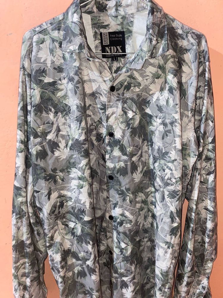 NDX Floral Print Shirt