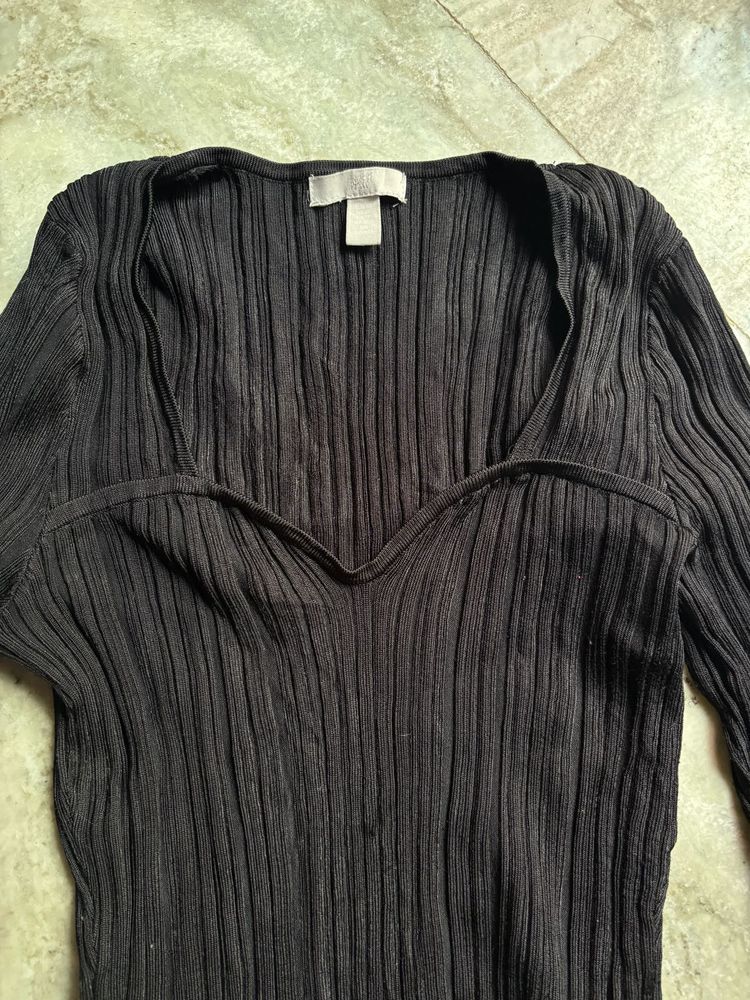 H&amp;m Black Top