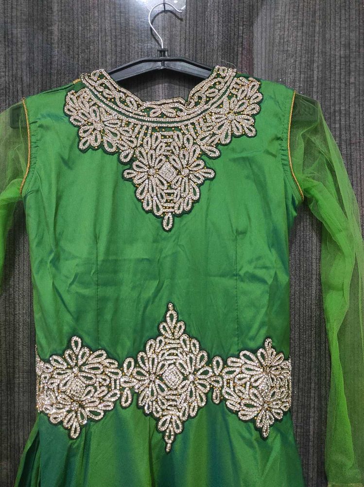 Green Designer Gown