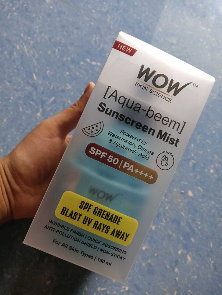 WOW Aqua Sunscreen Mist