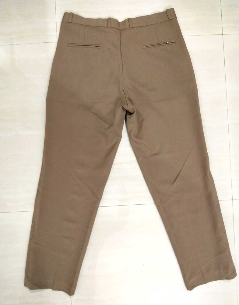Khaki Straight Pants