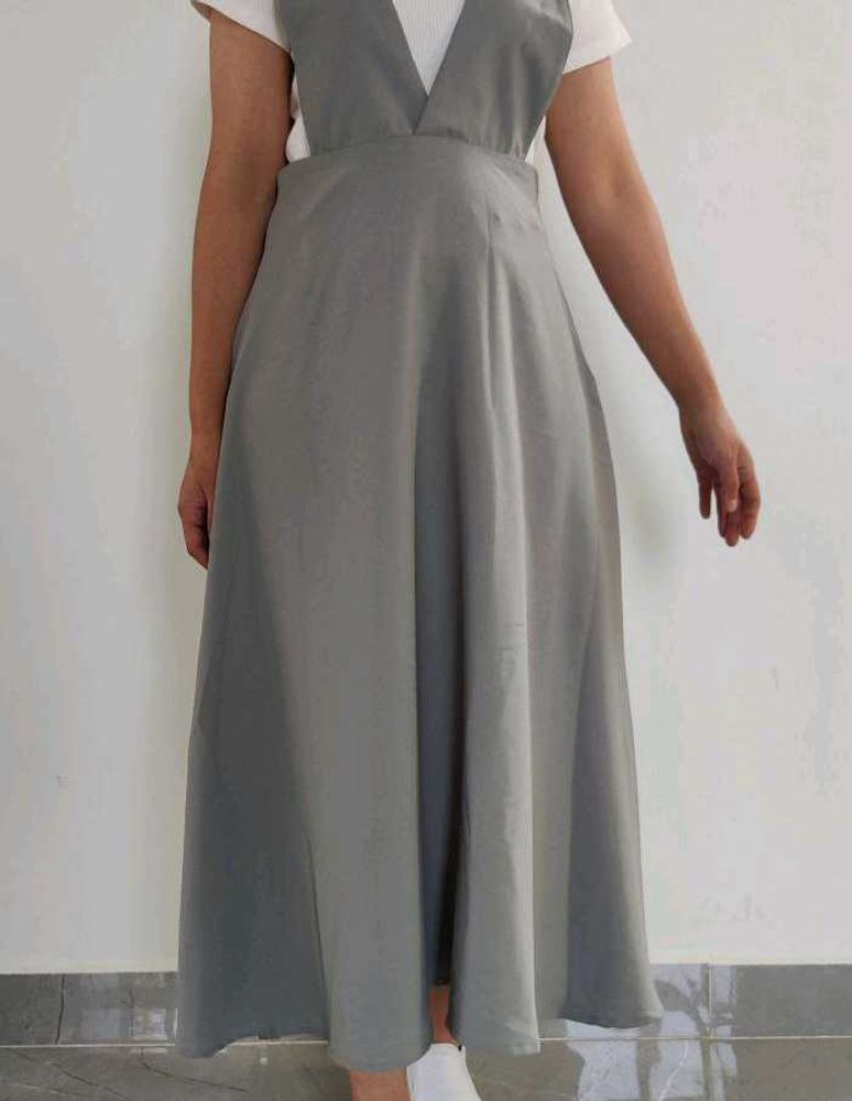 Solid Maxi Dress