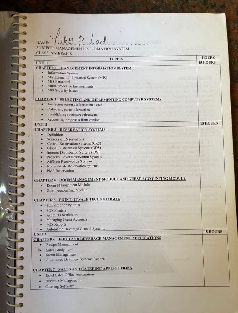 Management Information System Textbook