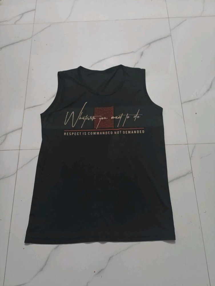 Sleeveless Graphic Tee