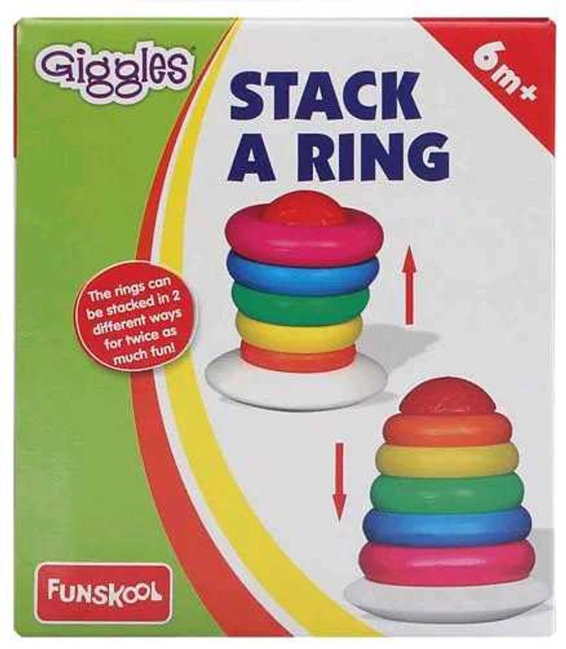 Funskool Giggles Stack A Ring For 6 months+