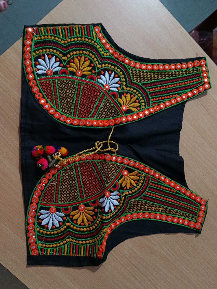 Gujarati New Koti Jacket Multicolor