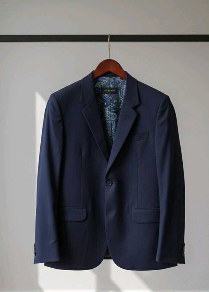 Women Navy Blue Blazer - Formal Style