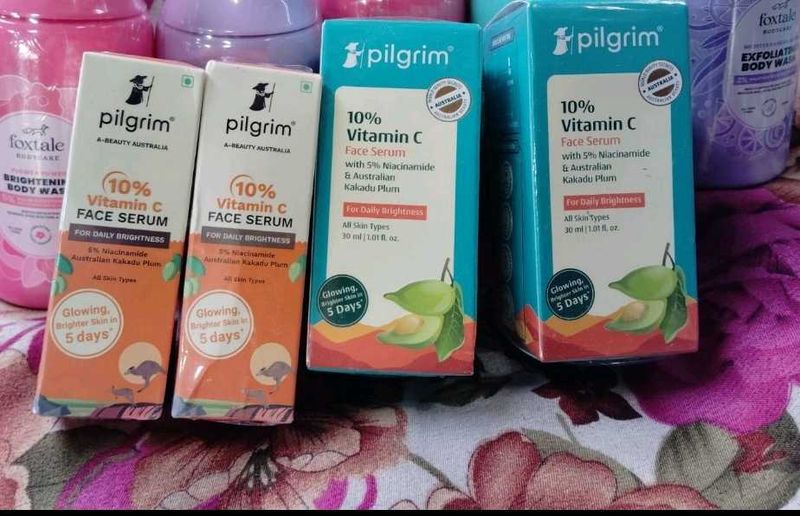 Pilgrim Peel Solution With Vitamin C Serum