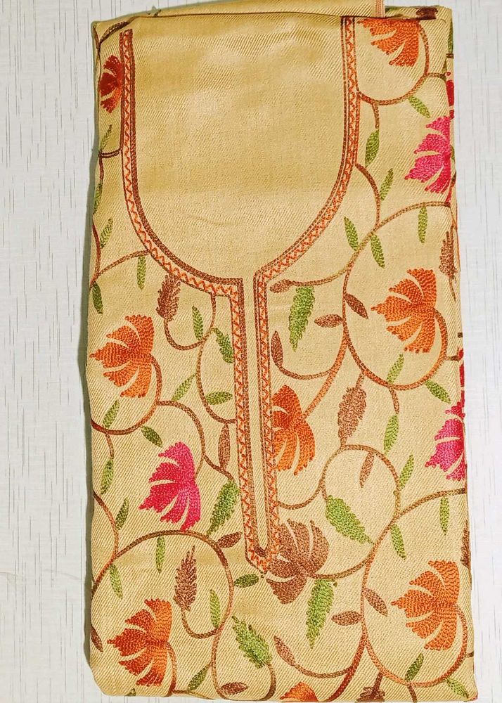 Woolen unstitched suit for women